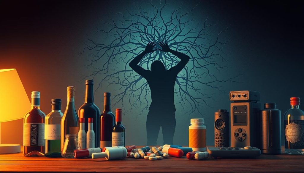 معرفة أنواع الادمان